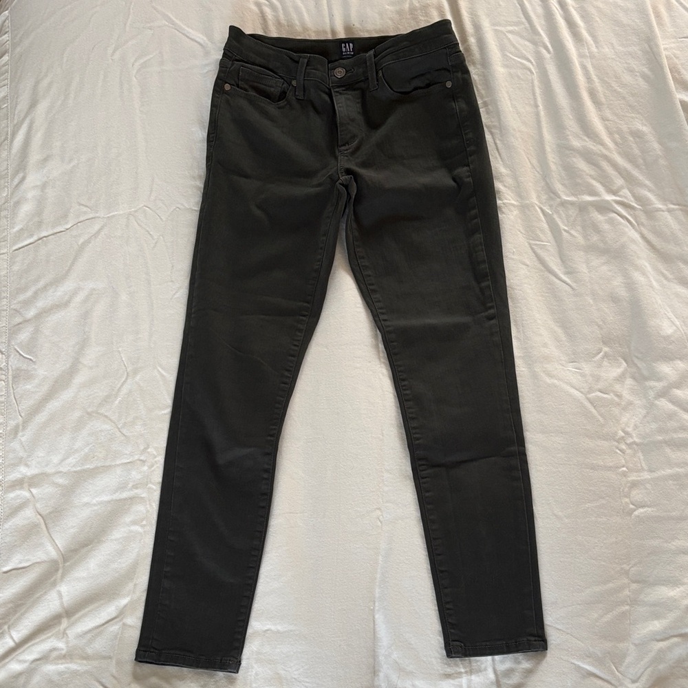 GAP Women's Dark Grey 28 Regular True skinny jean’s